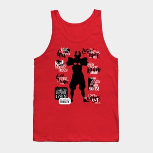 ATLA: Aang Quotes Tank Top